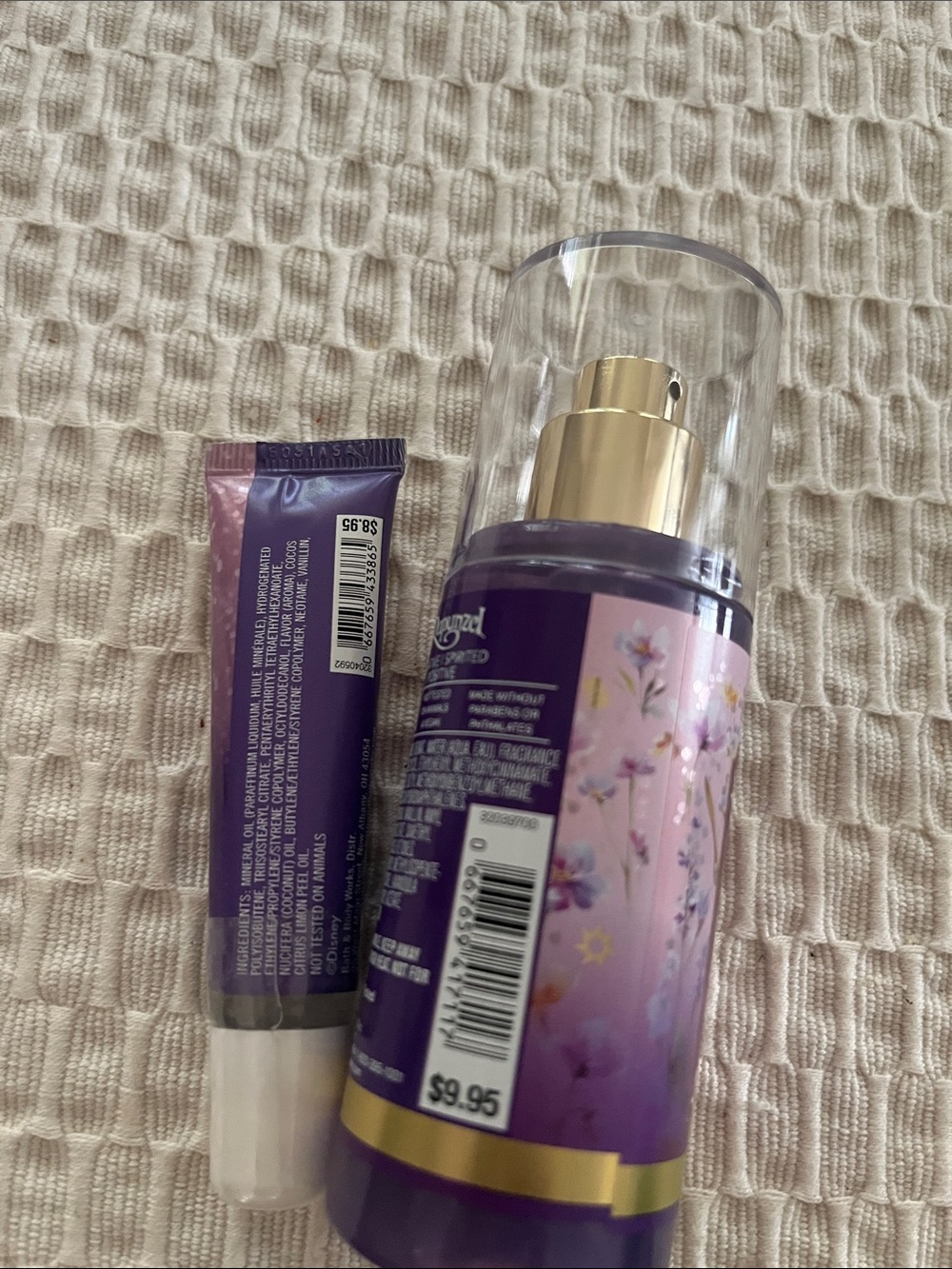 Bath & Body Works Rapunzel Purple Fine Fragrance & Lip Gloss - Picture 2 of 3